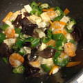 なつはなみ's cooksnap of when they made 海老と木綿豆腐の炒め物.