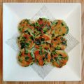 neko＊and…'s cooksnap of when they made ニラとはんぺんのもちふわ焼き.