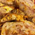 nyaoppi's cooksnap of when they made 実家の味☆かんたん豚コマでカレー焼き.