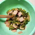 クックR6SC8K☆'s cooksnap of when they made きゅうりとハムのからし和え.