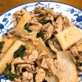 chaiko５'s cooksnap of when they made 大葉香る✤長芋と豚肉のさっぱりぽん酢炒め.