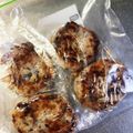 みまゆ's cooksnap of when they made 1才★幼児食★豚ミンチのハンバーグ.