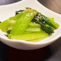 ☆GSSQHY☆'s cooksnap of when they made レンチン☆小松菜のお浸し.
