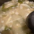 ﾌﾞﾚﾝﾀﾞ's cooksnap of when they made 根菜と薄揚げのお味噌汁.