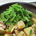 ｸﾏﾘｴ's cooksnap of when they made 豆腐とニラのピリ辛中華炒め♪♪.