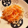 トモ２'s cooksnap of when they made 人参ともやしのナムル.