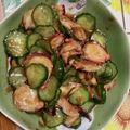 Kitchenえもん's cooksnap of when they made 梅味！たこときゅうりの酢の物.