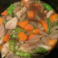 mame_cook4's cooksnap of when they made ごぼうと鶏肉と人参の煮物.