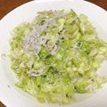 vabochan's cooksnap of when they made 簡単！激ウマ！キャベツとシラスのナムル*.