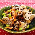 もすろー's cooksnap of when they made ひじきと枝豆の梅肉サラダ.