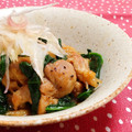 もすろー's cooksnap of when they made かなりイケテル☆鶏とほうれん草の甘辛炒め.