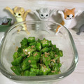 ポラリス管理栄養士's cooksnap of when they made 5分で完成！さっぱりオクラの白だし和え.