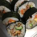 お願いひつじ's cooksnap of when they made キンパの一番美味しい基本レシピ！.