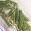 ☆megunyan☆'s cooksnap of when they made スナップえんどうの簡単な冷凍保存方法.