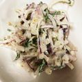 ♡まーちゃん♬'s cooksnap of when they made 野菜カースト上位の紫玉葱と大葉のサラダ.