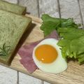 まくのうち's cooksnap of when they made 黄身が綺麗な目玉焼きの作り方*半熟.
