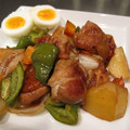 ayatiayati's cooksnap of when they made 鶏と根菜の照り焼き.