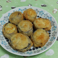 赤い電話's cooksnap of when they made なすのはさみ揚げ.