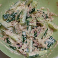 えみりんたん's cooksnap of when they made きゅうりとツナのごま和え【作りおき】.