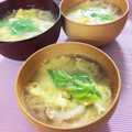 フジぽん's cooksnap of when they made ふわふわ玉子とちくわの味噌汁❇️.