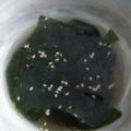 へのへのもへの's cooksnap of when they made ダイエット☆レンジで簡単わかめ生姜スープ.