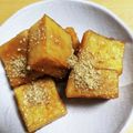 よっちゃん★☆★'s cooksnap of when they made 揚げ高野豆腐の生姜煮〜つわり・妊婦飯〜.