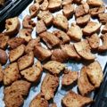 meiりんりん's cooksnap of when they made ココナッツオイルで♡パン耳ラスク.