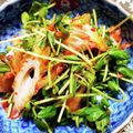 飲んだくれよーちゃん's cooksnap of when they made ビールに合う♡春菊とキムチの簡単おつまみ.