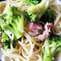 Nöööla♡'s cooksnap of when they made ブロッコリーとベーコンのペペロンチーノ.