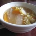gonnanmama's cooksnap of when they made 水餃子クッパ風スープ.