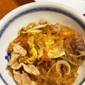 みるきぃ～2's cooksnap of when they made ☆豚ひき肉とピーマンと春雨のおかず☆.