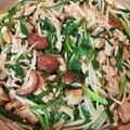 ☆☆くるみもち☆☆'s cooksnap of when they made 絶品★豚肉ニラもやしオイスターソース炒め.