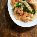 カズ形33's cooksnap of when they made 糖尿病レシピ：ガーリックシュリンプ.