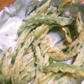 ぼるさち's cooksnap of when they made いんげんの天ぷら.