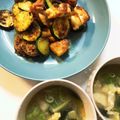 みなとのまんま's cooksnap of when they made ズッキーニと鶏肉のカレー炒め◇バター添え.