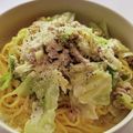 ちょちょこ✫'s cooksnap of when they made 春キャベツと豚肉のクリームパスタ.