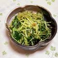 ninanina310's cooksnap of when they made レンチン◎水菜のおかか和え◎おひたし.