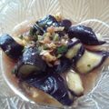 ねこはがき's cooksnap of when they made 簡単◆レンジ蒸し茄子の香味ピリ辛和え◆.