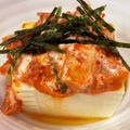 なーなちゃん's cooksnap of when they made キムチマヨのせ冷奴♪.