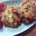 ねこはがき's cooksnap of when they made 具だくさん！ザクッと手作りがんもどき.