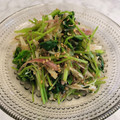クックLDX6TD☆'s cooksnap of when they made みょうがと三つ葉の胡麻おかか和え.