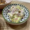 fl＊＊'s cooksnap of when they made 話題入＊さつまいもとベーコンのマヨサラダ.