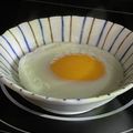 QPはにー's cooksnap of when they made レンチン簡単目玉焼き.