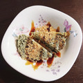 sayacarta's cooksnap of when they made しっとりふわふわおからよもぎ蒸しパン.