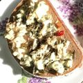 Ruriluru's cooksnap of when they made ツナマヨと高菜の生胡椒トースト.