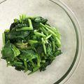 Ruriluru's cooksnap of when they made シリコンスチーマー♪ほうれん草下茹で.