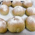 ぱやぱやよ's cooksnap of when they made よもぎ粒あん★ちぎりパン（HB生地）.