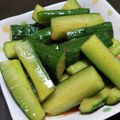 きのっぴぃ２号's cooksnap of when they made キムチの素deピリ辛キュウリ.