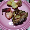ドラエミ's cooksnap of when they made 香ばしい♪アーティチョークの蒸し焼き.