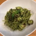 やあず's cooksnap of when they made タコのジェノベーゼパスタ.